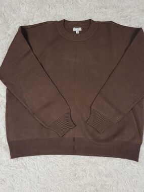 Splendid Women's Brown Crewneck Sweater